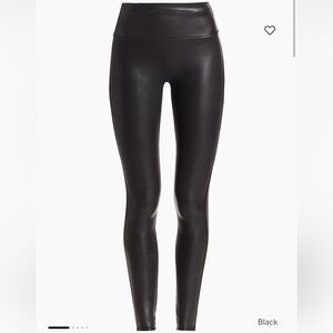 SPANX Glossy Black Leggings